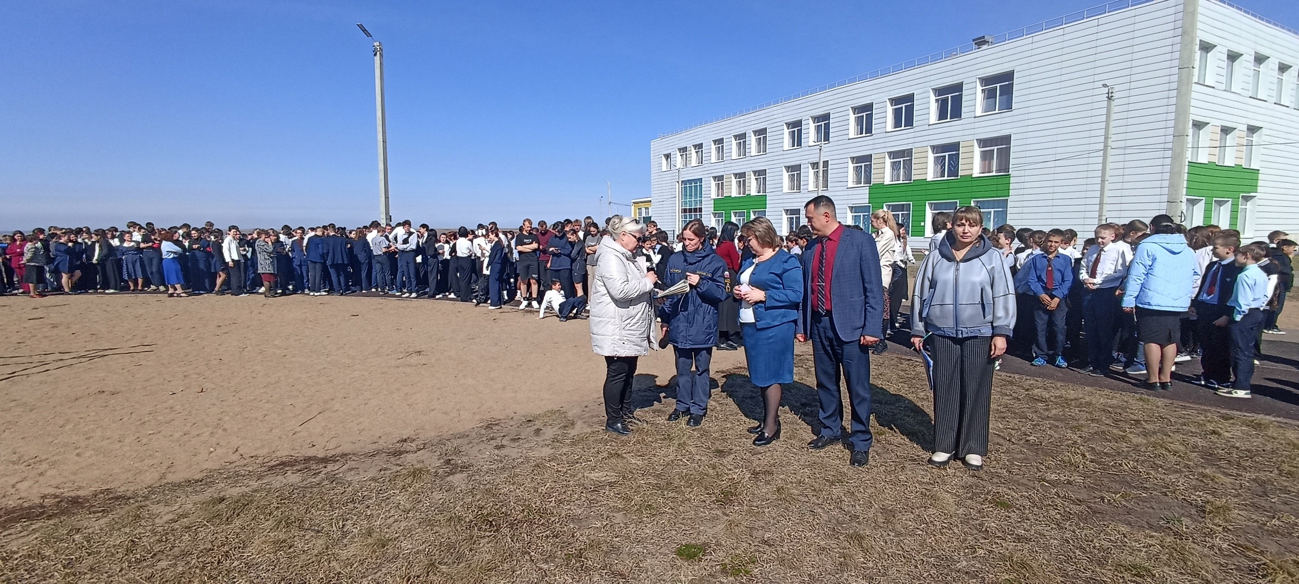 30.04.2025г. на территории МОУ ИРМО &amp;quot;Грановская СОШ &amp;quot; администрацией школы были организованы масштабные всероссийские учебно-практические мероприятия антитеррористической направленности.